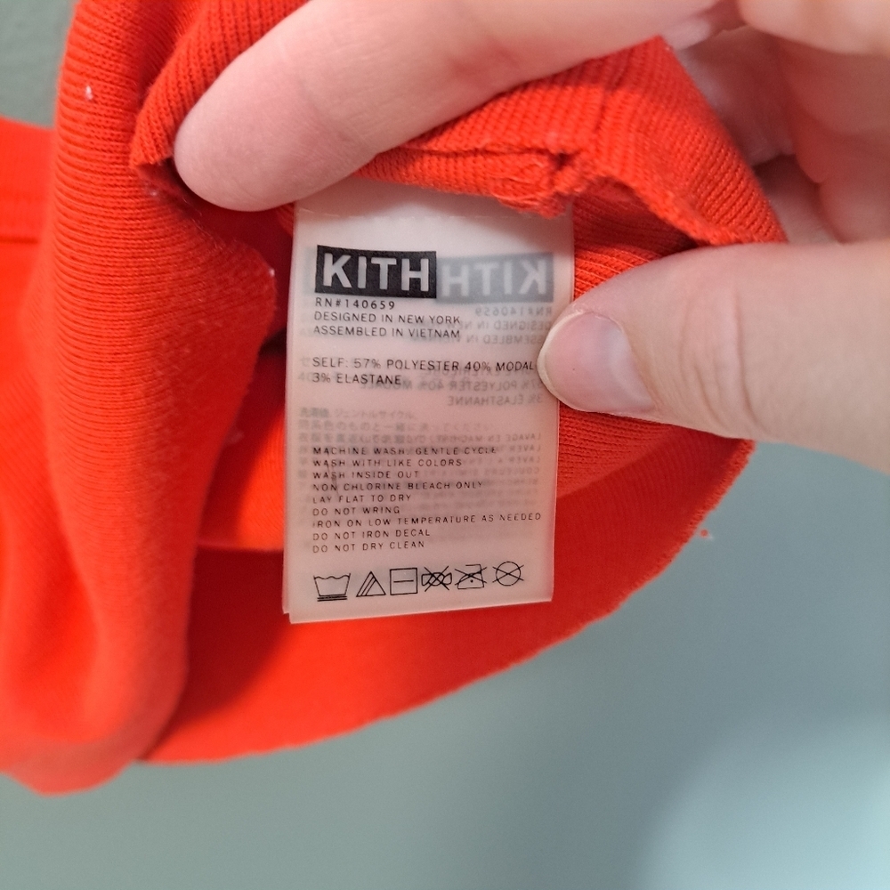 Kith Terra Tank Cinnabar Red Medium NWOT - Picture 8 of 8